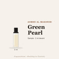 Ahmed Al Maghribi Green Pearl sample – 2 ml decant in glazen sprayflesje