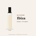 Bujairami Ibiza sample – 10 ml decant in glazen sprayflesje