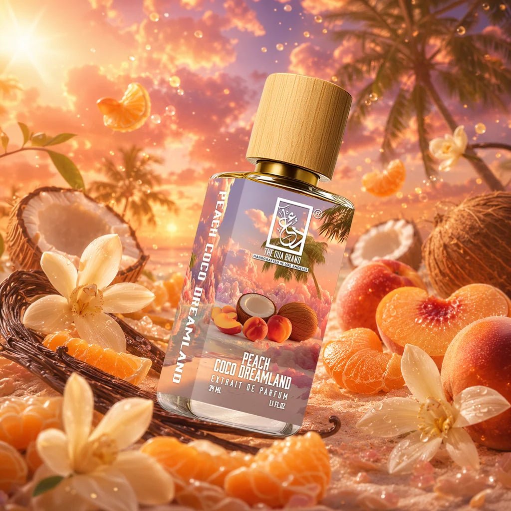 Dua Peach Coco Dreamland - FragranceGems