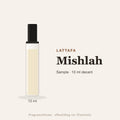 Lattafa Mishlah sample – 10 ml decant in glazen sprayflesje